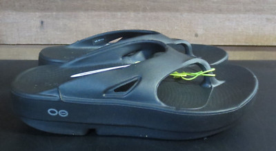 OOFOS Unisex OOriginal Sandals - Black - MENS 8 WOMENS 10