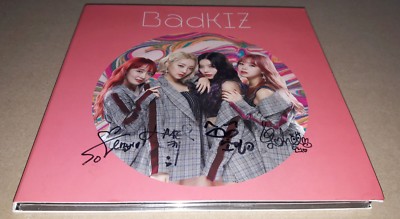 BADKIZ µüÇÏ·ç Digital Single Album REAL SIGNED AUTOGRAPHED BADKIZ µüÇÏ·ç Digital Single Album REAL SIGNED AUTOGRAPHED