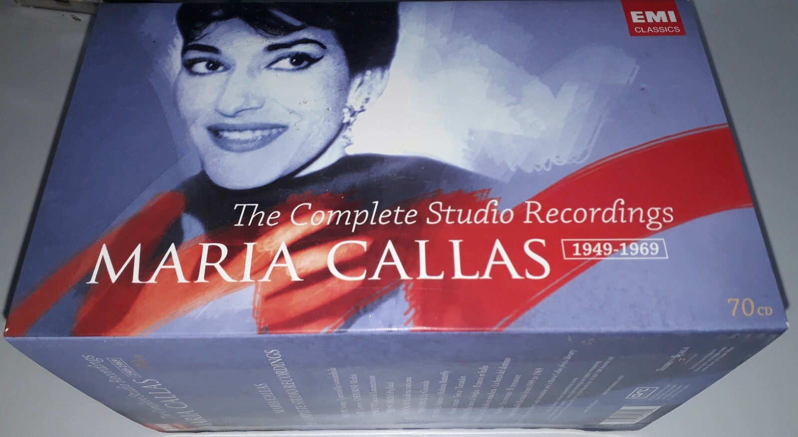 MARIA CALLAS COFFRET THE COMPLETE STUDIO RECORDINGS 1949 MARIA CALLAS COFFRET THE COMPLETE STUDIO RECORDINGS 1949