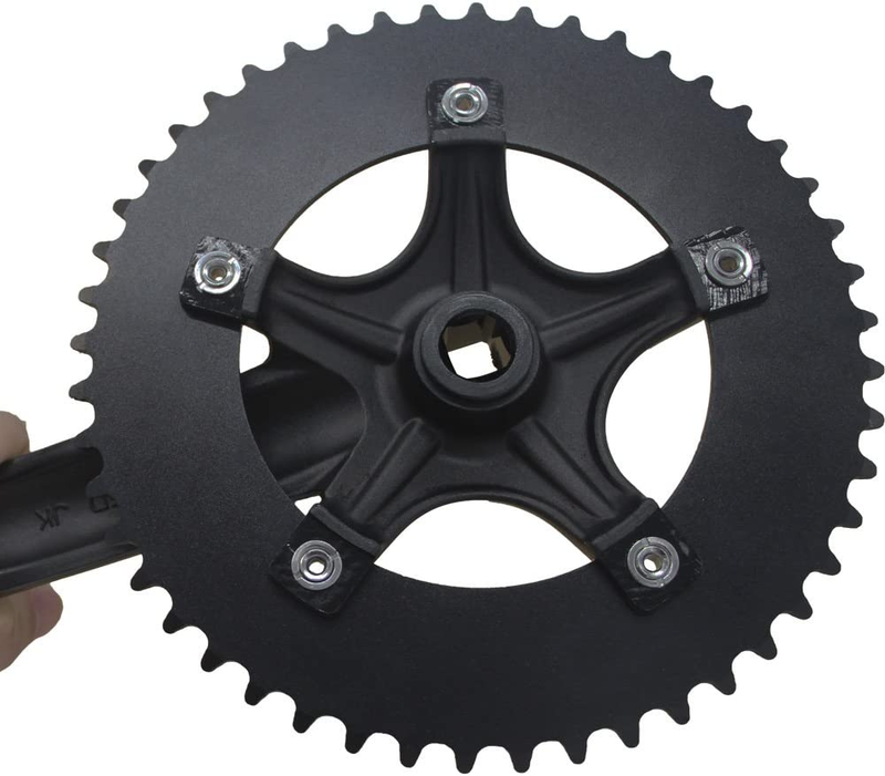 48T Single Speed Road Bike Track Fixie Crankset 170Mm 130BCD 5 Armcrank