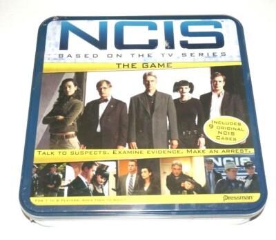 NCIS The Game Based On The TV Series in the Tin Box by Pressman (2010) NEW