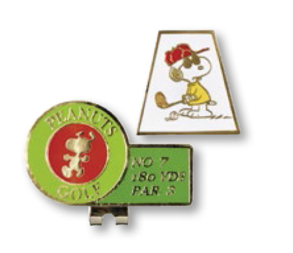 SNOOPY Golf Ball Putt Clip Marker X-828 LITE Joe Cool Japan