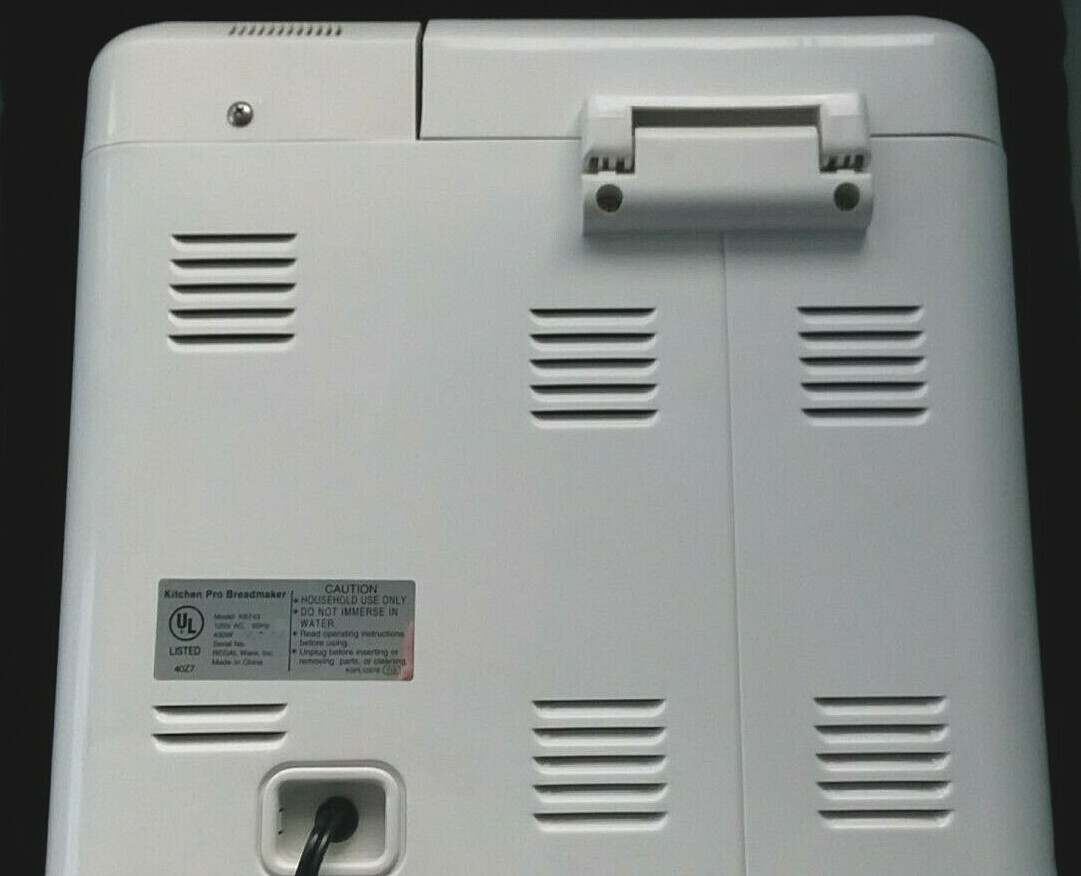 REGAL KITCHEN PRO BREADMAKER Model K6743 GIFT KITCHEN APPLIANCE BREAD MACHINE