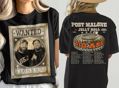 Post Malone, Post Malone Tour, Big Ass Stadium Tour, Posty 2025 Tour, Jelly Roll
