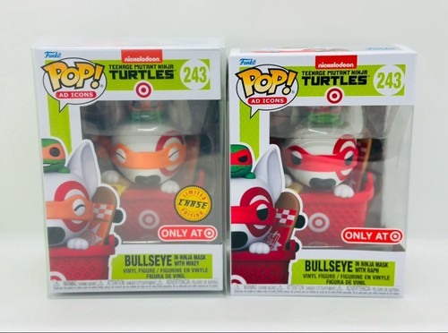 Funko Pop Bullseye TMNT Mikey Chase & Raph Target Exclusive