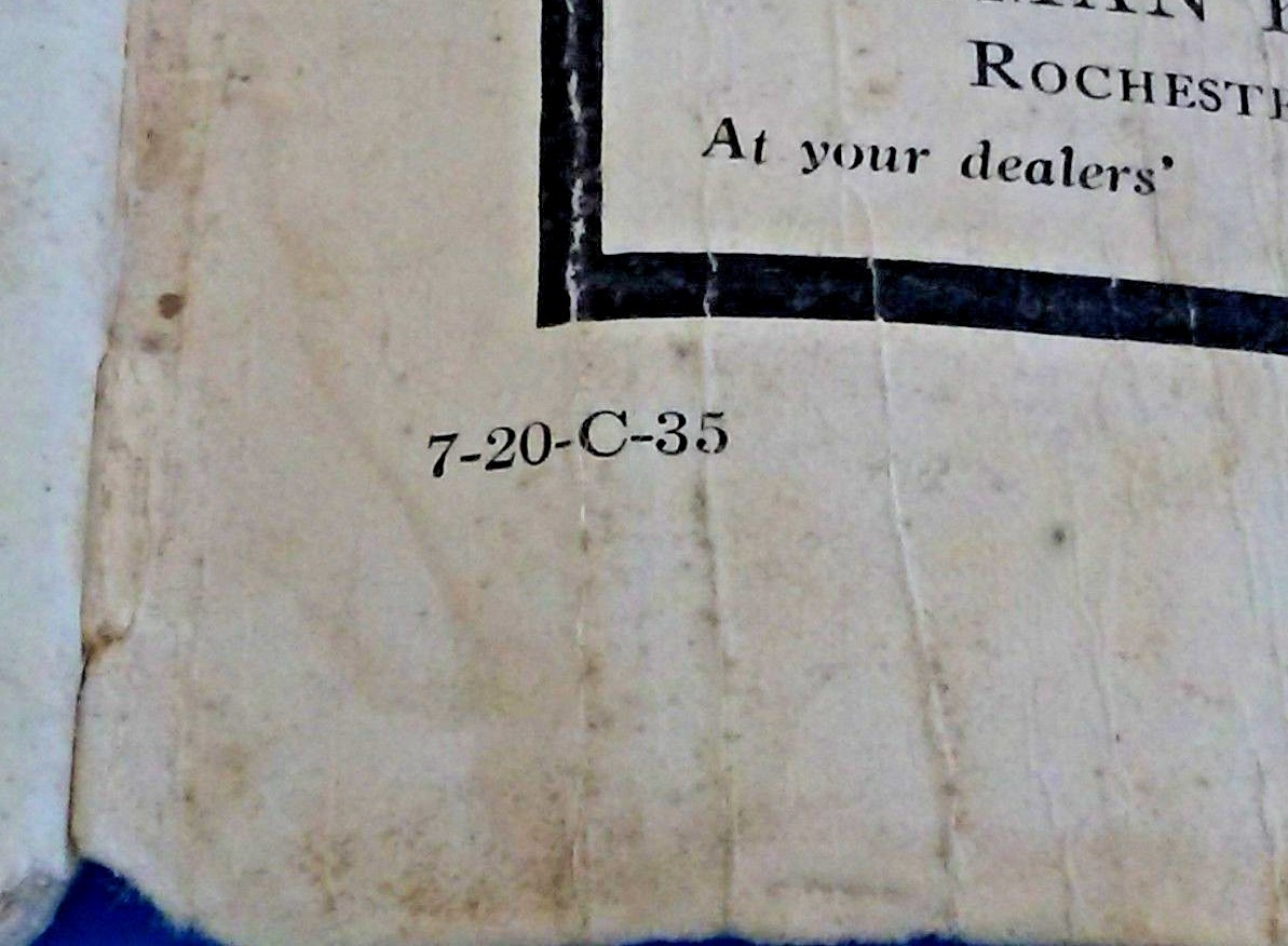 Vintage Kodak Camera Manual 