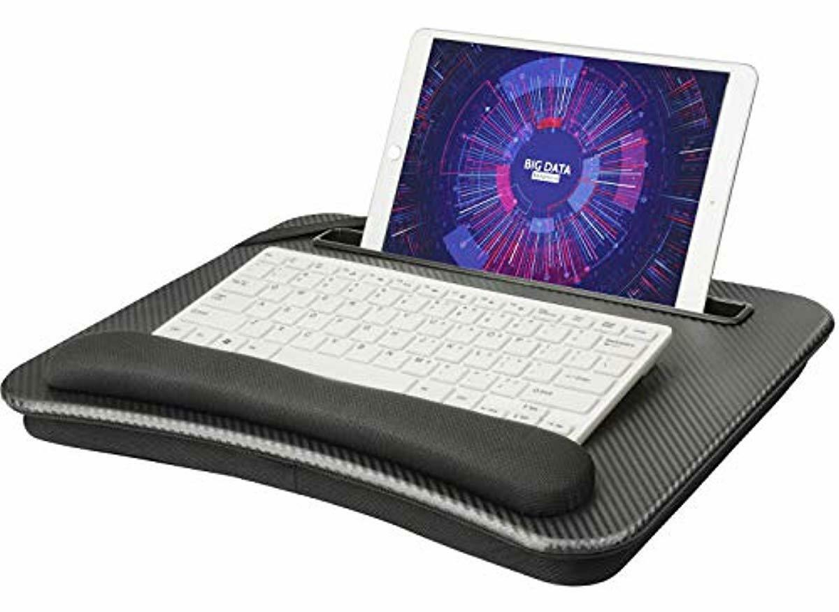 Portable Laptop Lap Desk Tray Table Tablet Phone Holder Foam