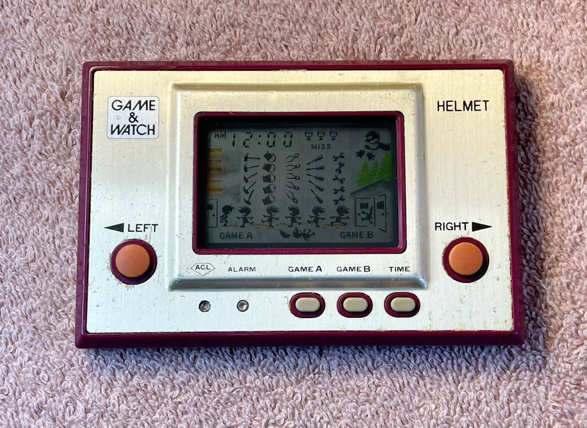 任天堂 GAME & WATCH HELMET (CN-07) HELMET - Nintendo Game & Watch console CN-07 Used F/S | eBay