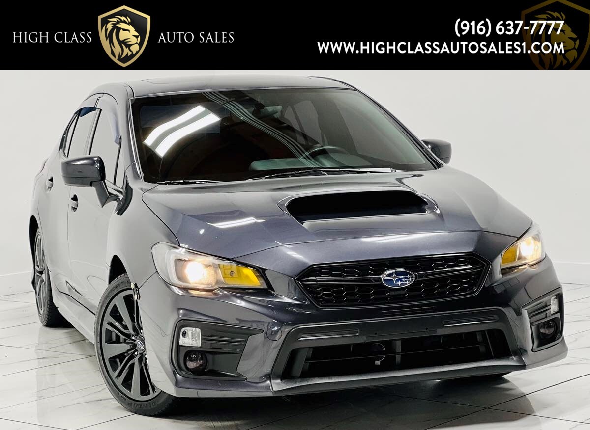 2019 Subaru WRX Premium 21034 Miles Dark Gray Metallic  2.0L 4 Cylinders Manual