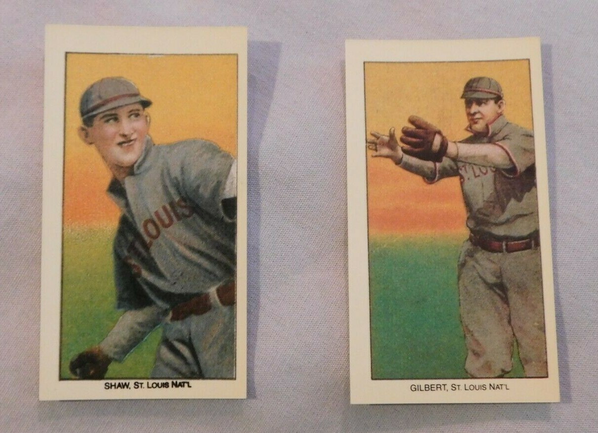 セキレイ　カード　松　サイン　希少 1988 CCC 1909-11 T206 Reprints St. Louis Cardinals Baseball