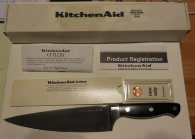 Rare - KitchenAid Chef's knife, 8-in, Epicurean Series, new open box