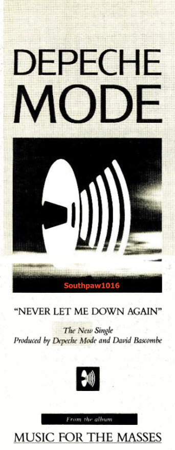 洋楽 DEPECHE MODE / Never Let Me Down Again Depeche Mode - Never Let Me Down Again (Remastered) - YouTube