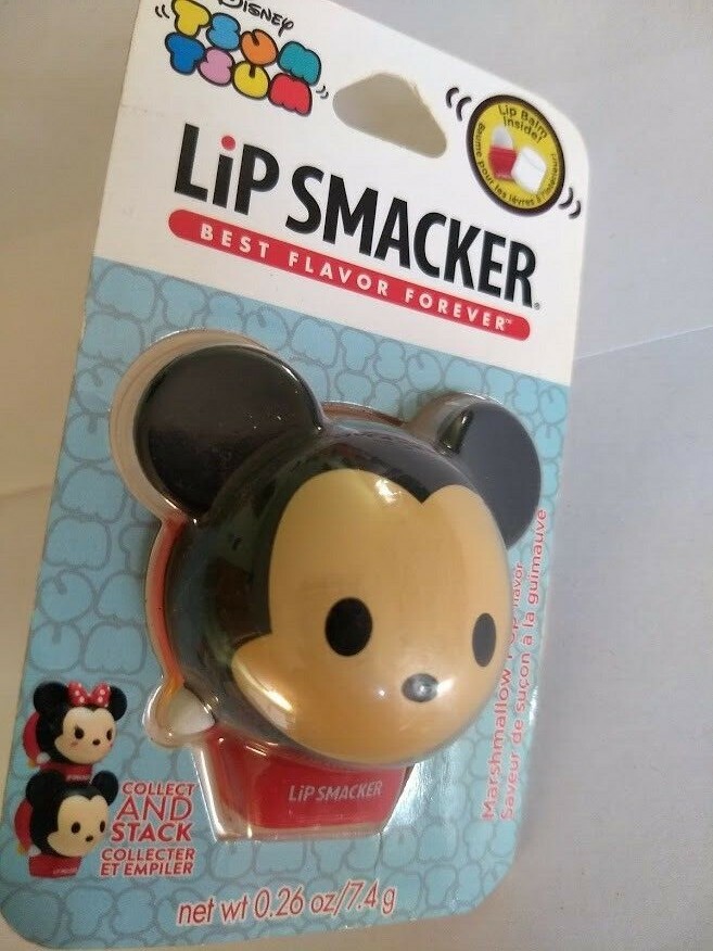 Disney Mickey Mouse Tsum Tsum Lip Smacker Marshmallow Pop Ne
