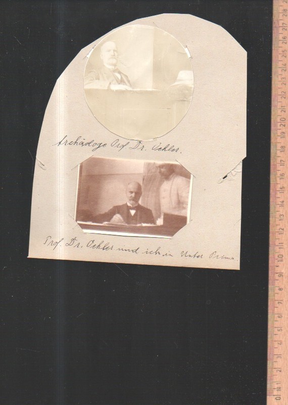 (C367089)   Dr. Oehler Und Ich Als Student, Foto Nachlass Schwaneburg