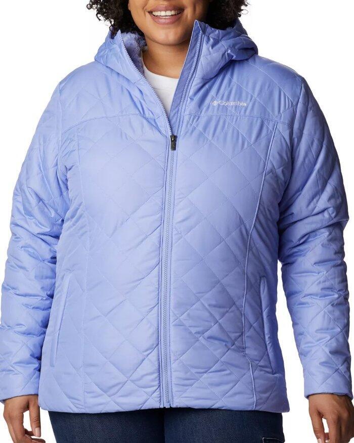COLUMBIA Plus Size 2X, 3X Copper Crest Hooded Jacket NWT $160