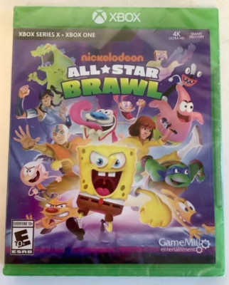 NEW Nickelodeon All Star Brawl Microsoft Xbox One Xbox Series X Video Game XB1