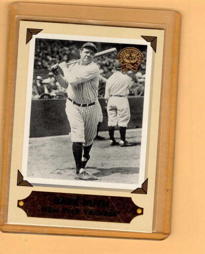 2001 Fleer Retrospection Collection BABE RUTH #1 of 10 RC