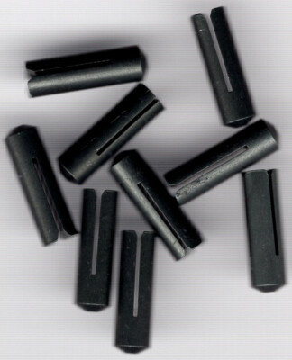 GUNMETAL Dart Flight Protectors: 3 per set