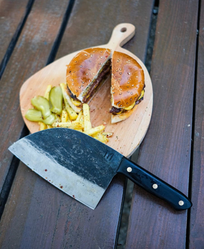 Нож для разделки мяса Черный