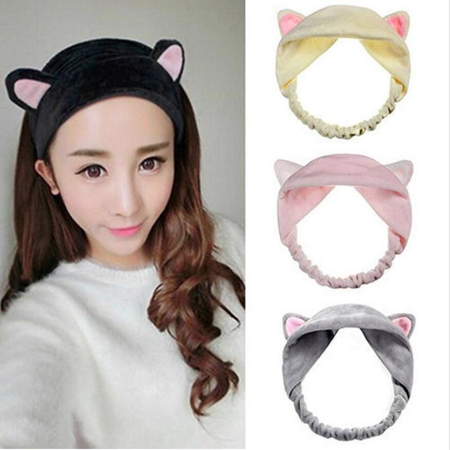 Cat Hair Headband Ears Costume Party Band Cosplay Ear Cute Women
