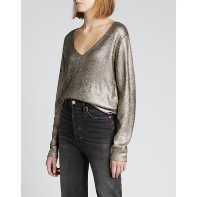 SA Metallic Sweater Tee COLLAGEN