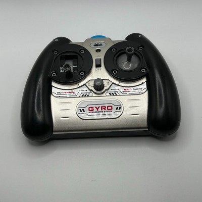 RC Helicopter Remote Control With Gyro System - Silver & Black