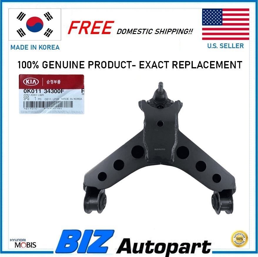 GENUINE⭐LOWER CONTROL ARM FOR 1995-2002 KIA SPORTAGE # 0K011-34300F