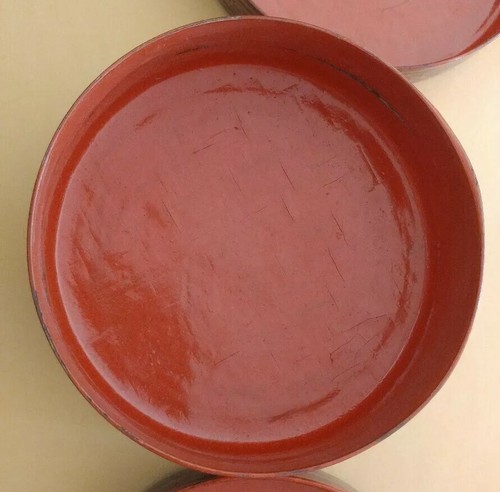 Vintage Kashmir Chinese Indian Burmese lacquer dish bowl? 1910/20