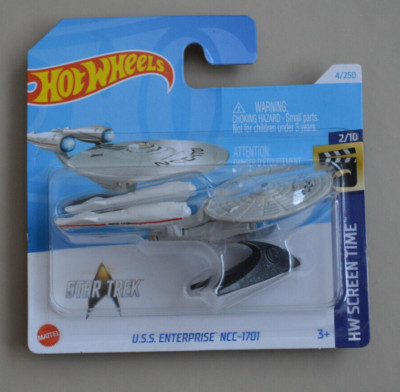 Hot Wheels HW Screen Time 2024: Star Trek U.S.S. Enterprise NCC-1701 2/10 #4/250