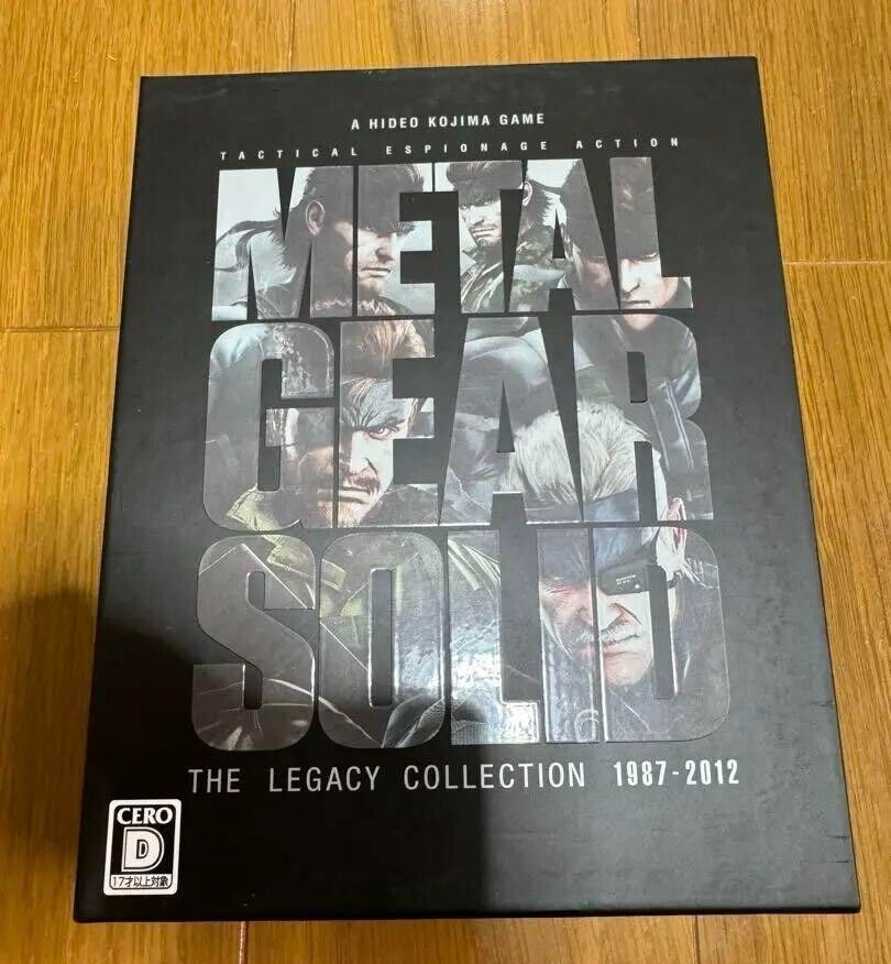 PlayStation3 - 【消毒済み】メタルギアソリッド レガシーコレクション1987-2012 PS3 Metal Gear Solid Legacy Collection 25th 1987-2012 Sony