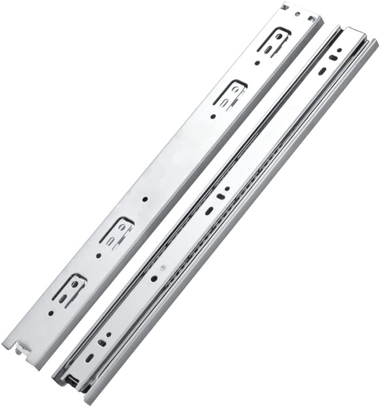 5 Pair of 10 Inch Side Mount Ball Bearing Full Extension Drawer Slides, Availabl