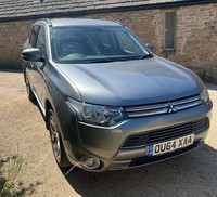 2014 Mitsubishi Outlander 2.0h 12kWh GX3h CVT 4WD Euro 5 (s/s) 5dr SUV Hybrid Au