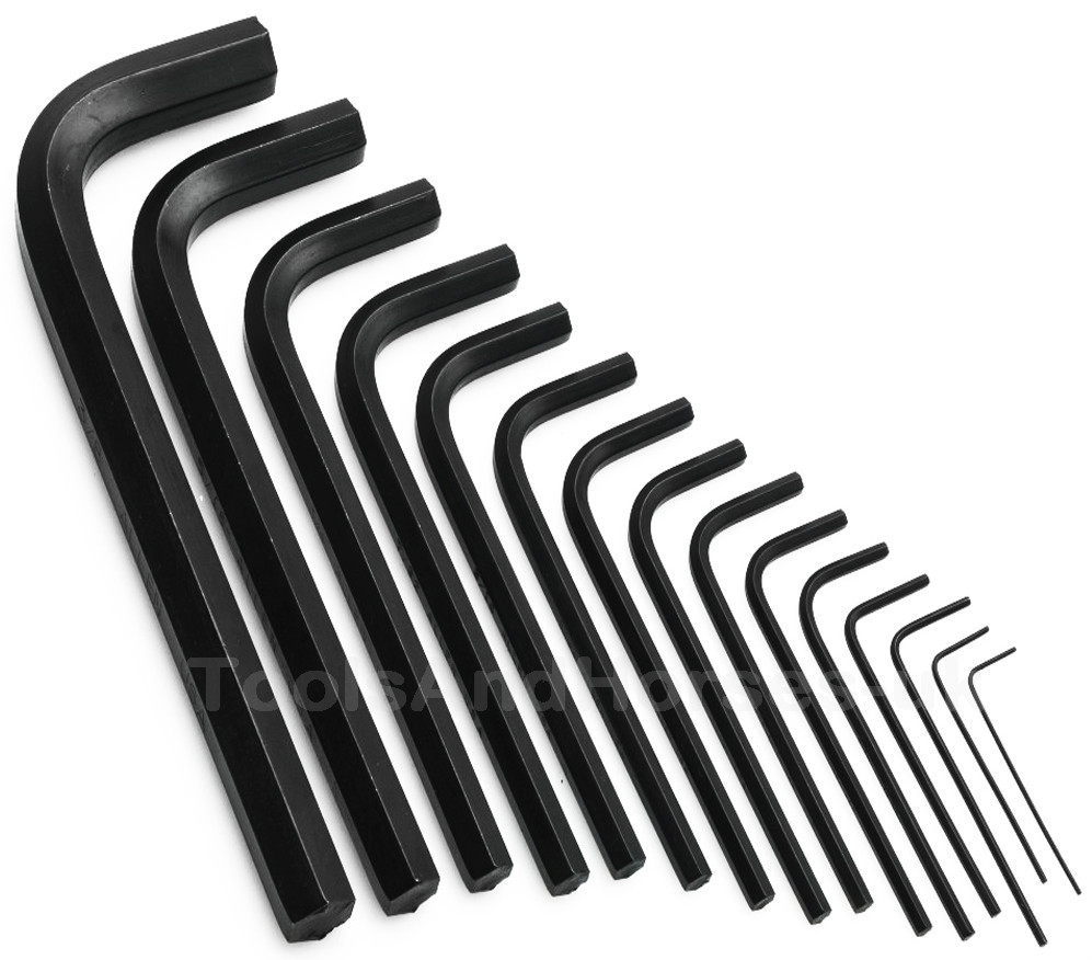 30 PIECE HEX KEY SET 30 PIECE ALLEN ALAN ALLAN KEY SET Long Arm Hex