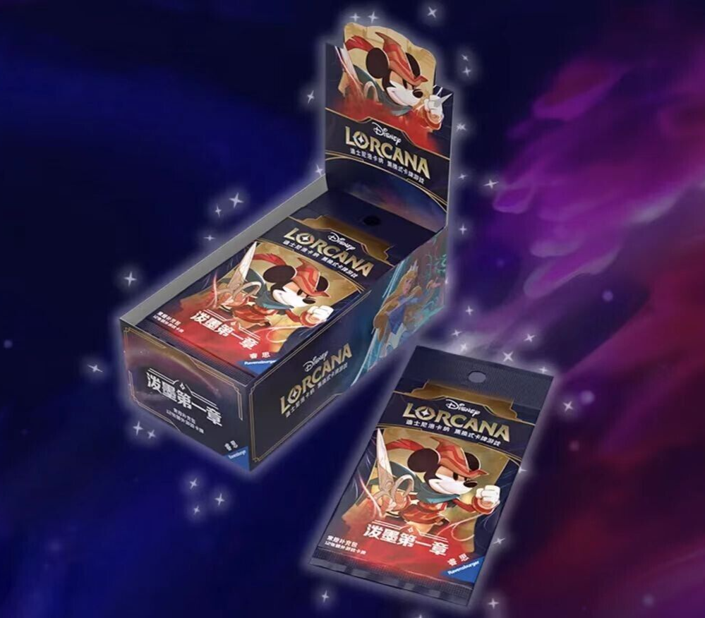 Disney LORCANA Regular BOOSTER Box The First Chapter Chinese Disney LORCANA Regular BOOSTER Box The First Chapter Chinese