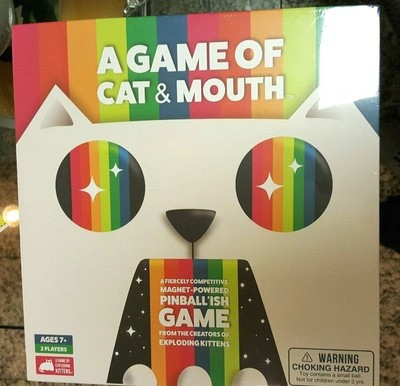 A Game of Cat and Mouth Pinball ish magnet powered 