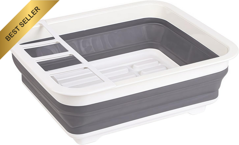 Collapsible Dish Drying,For Kitchen RV Campers Travel Trailer Space Saving Kitch