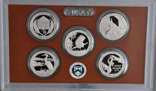 2015 S America the Beautiful Quarter Clad Proof Set U.S. Mint OGP #1486