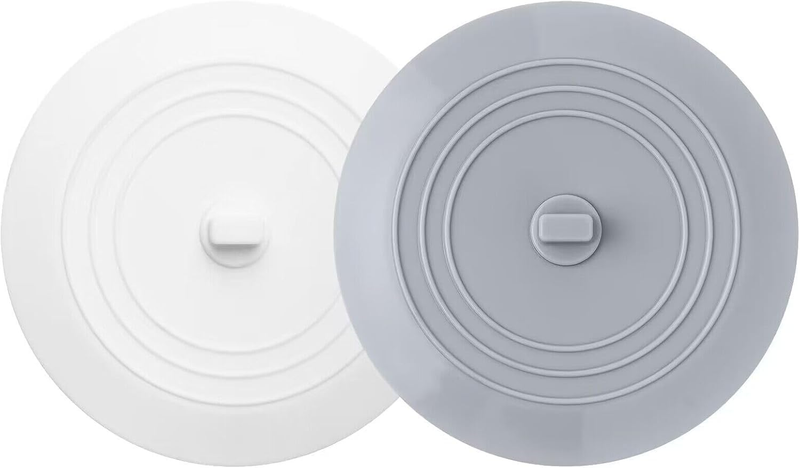 Silicone Sink Plug 2 Pack, Australia Standard Bath & Kitchen Drain Stopper – Uni
