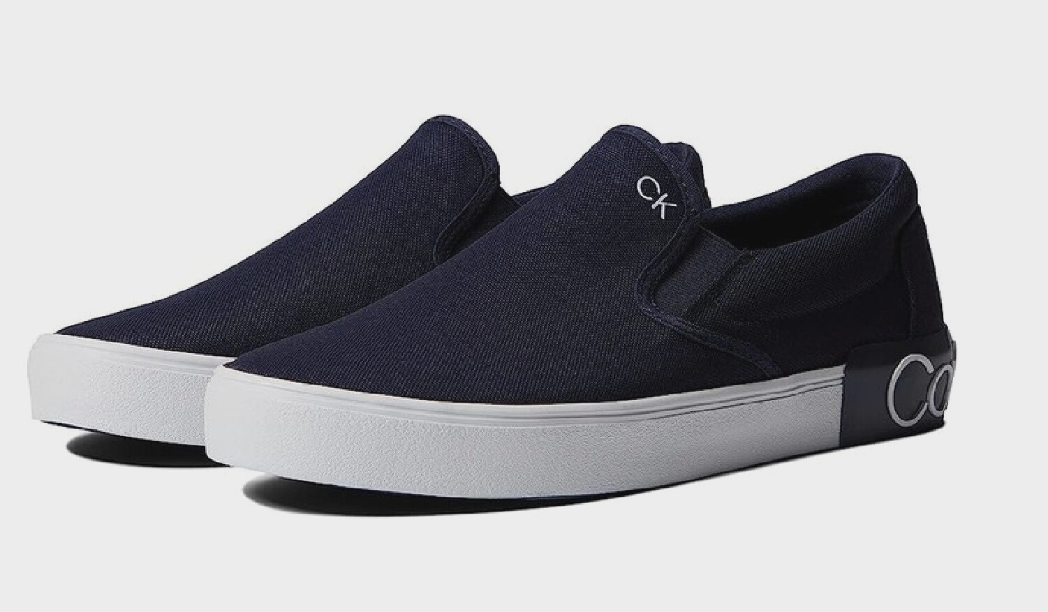 Men's Slip-On Sneaker Shoes Dark Blue 400 Calvin Klein Ryor