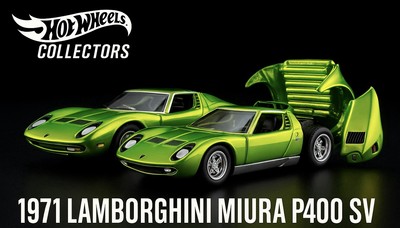 Hot Wheels Collectors RLC 1971 Lamborghini Miura P400 SV