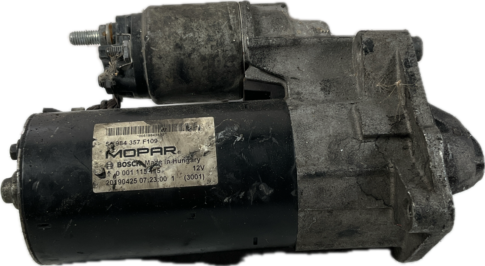 MOTORINO AVVIAMENTO FIAT DUCATO 3 250,290 2011  2.3MJET 51984357 0001115115
