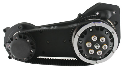 Ultima Black 2'' Old School Primary Belt Drive Harley Softail Evo & TC 1990-2006