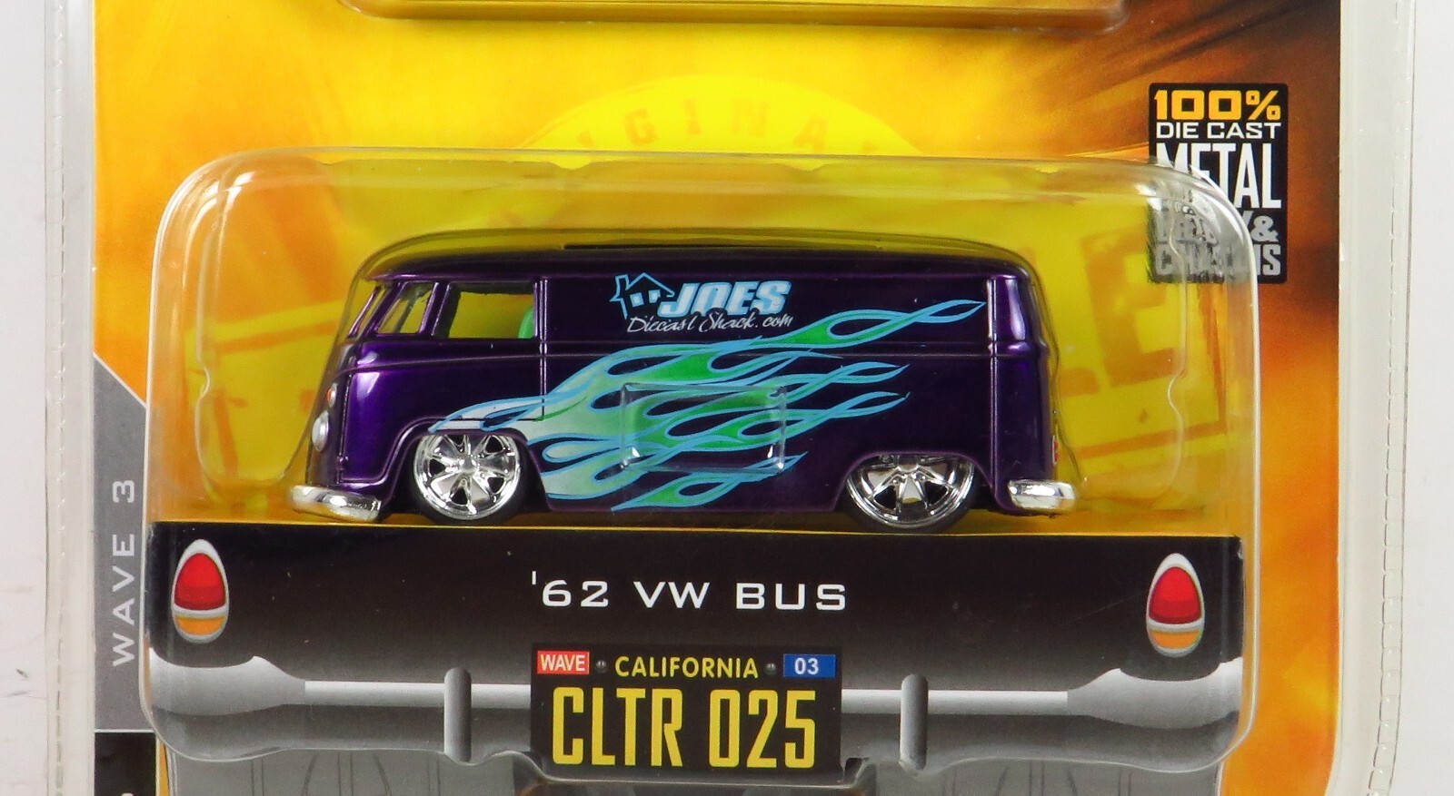 希少☆DUBCITY☆OLDSKOOL☆1962VOLKSWAGEN BUS☆ Jada Dub City OldSkool Wave 3 1962 VW Bus 62 Volkswagen Van
