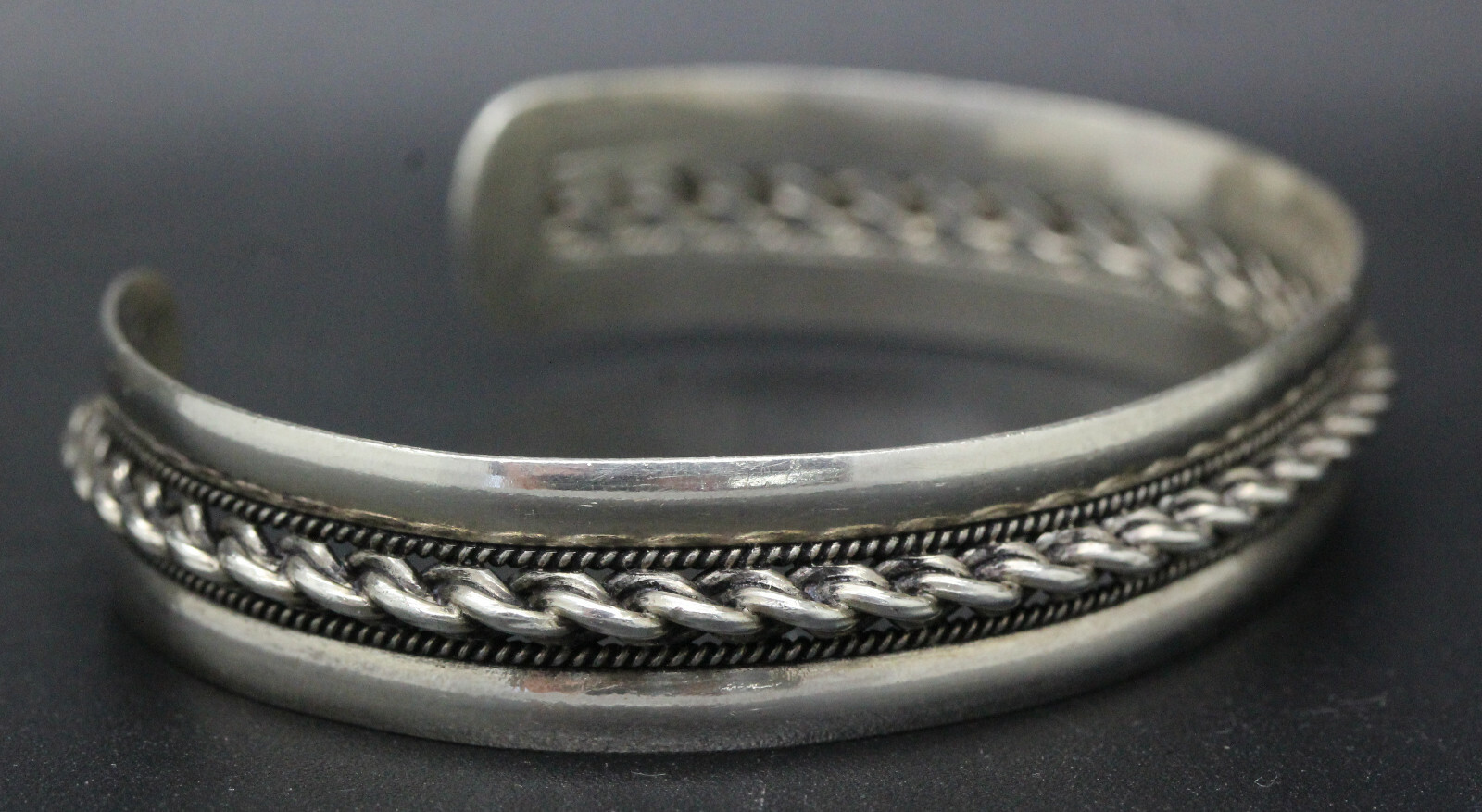 Handmade Sterling Silver Flexable Cuff Bracelet