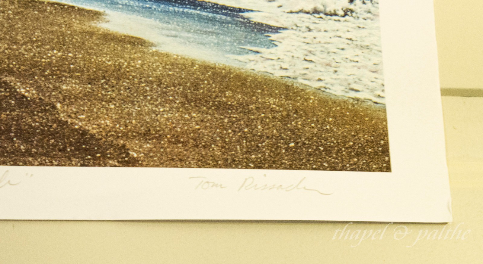 Tom Rissacher GOAT ROCK BEACH (Print, Limited Edition, SIGNED, 2001)