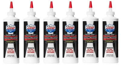  Lucas 10063 TB Zinc-Plus Engine Break-In Oil Additive High-Zinc 16 Oz. (Qty 6)
