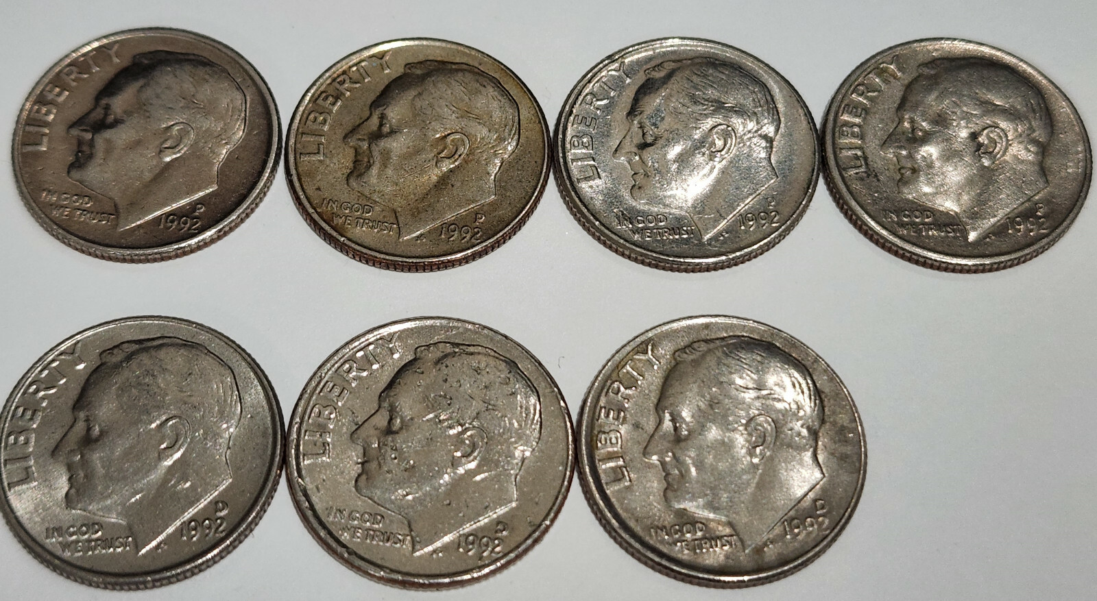 洋楽 Dime P 1998 P roosevelt dime, Errors ** see pictures** | eBay