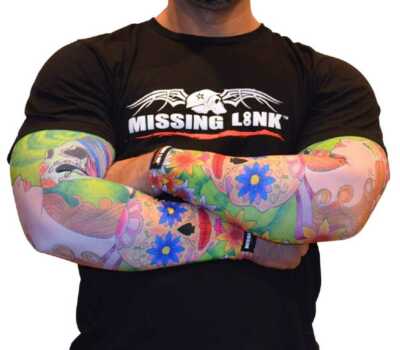 Missing Link SPF 50 Face Off Arm Pro Compression Sleeves - APFO