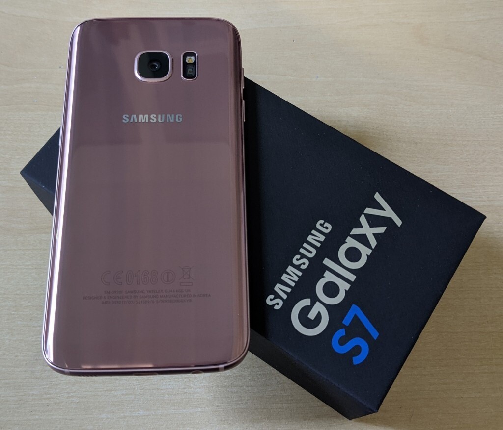 Samsung Galaxy S7 SMG930F 32GB Rose Gold (Unlocked) Smartphone