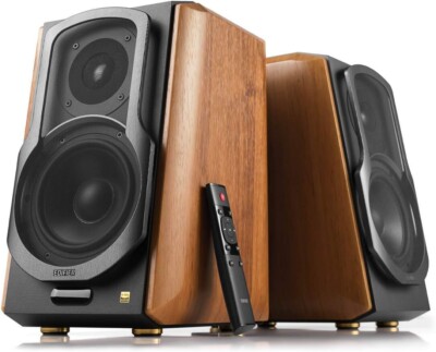 Edifier S1000MKII Audiophile Active Bookshelf Speakers with Bluetooth, Optical